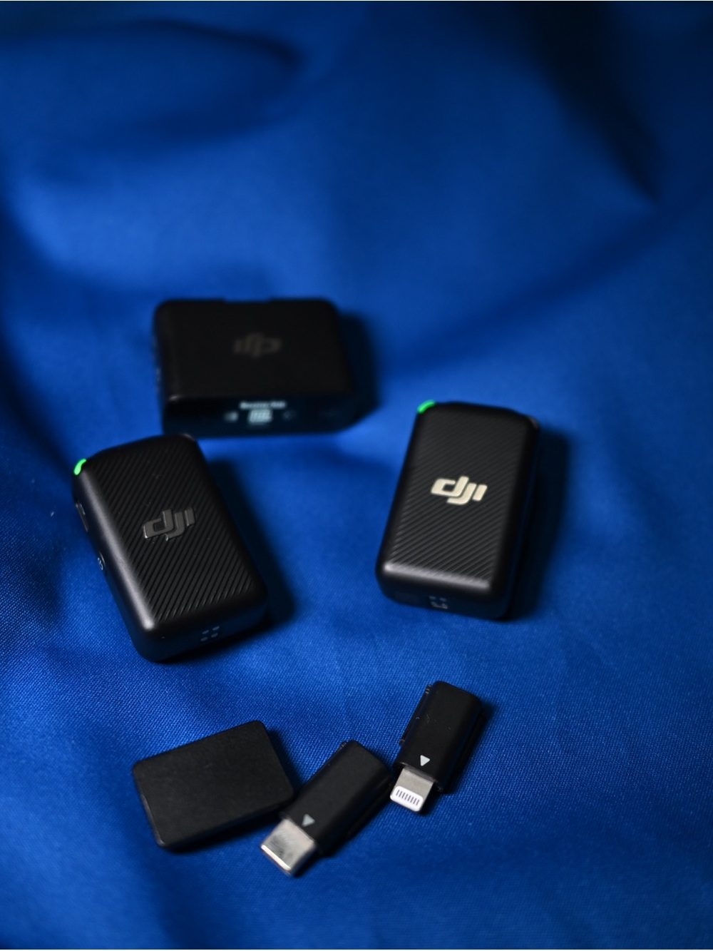 DJI Wireless Mic (Gen 1) Black Wireless Audio Transmitters with Adapters
